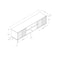 Monarch Specialties Tv Stand, 72 Inch, Console, Storage Cabinet, Living Room, Bedroom, Brown And Black Laminate I 2781 - alternate 4